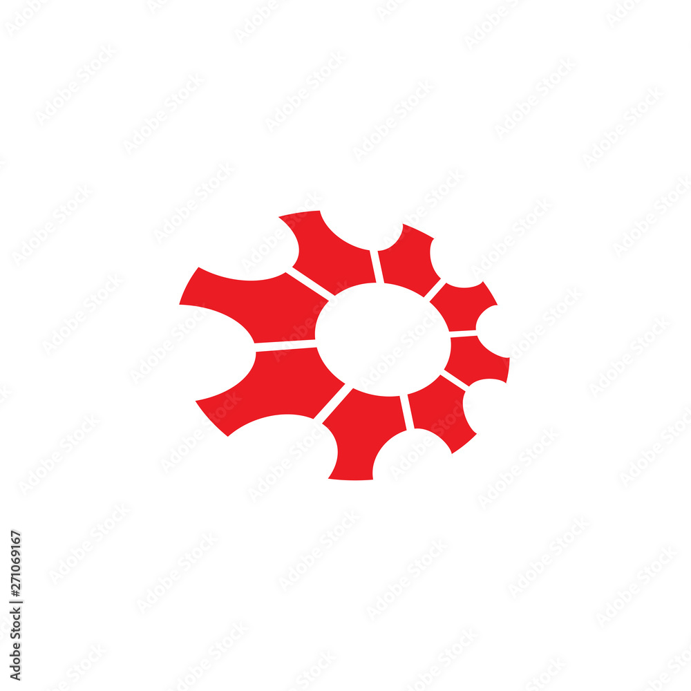 O letter logo design vector template O letter logo design vector template