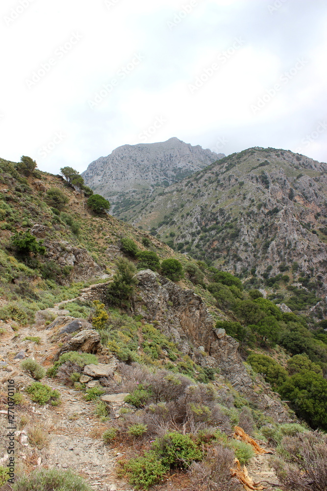Kreta, Kavousi, Bergwanderung
