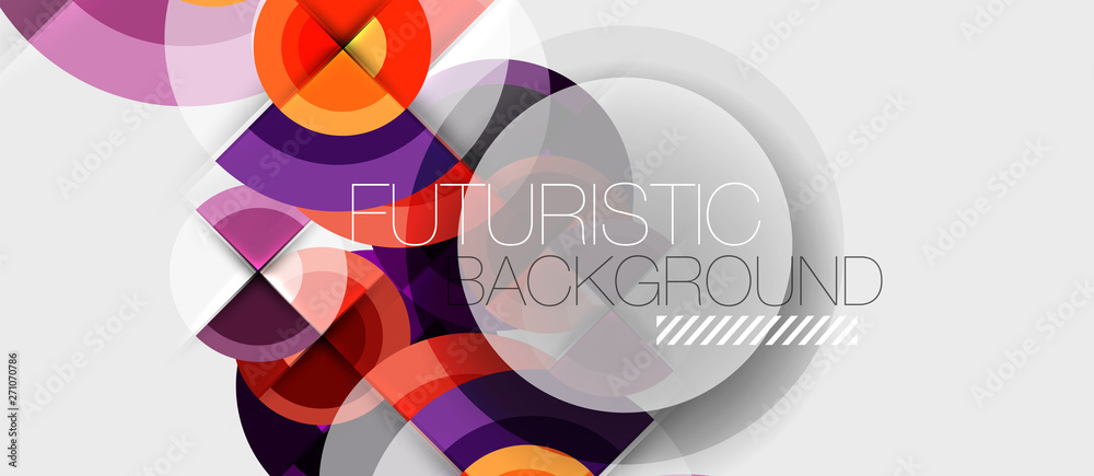 Circular geometrical design template Circular geometrical design template