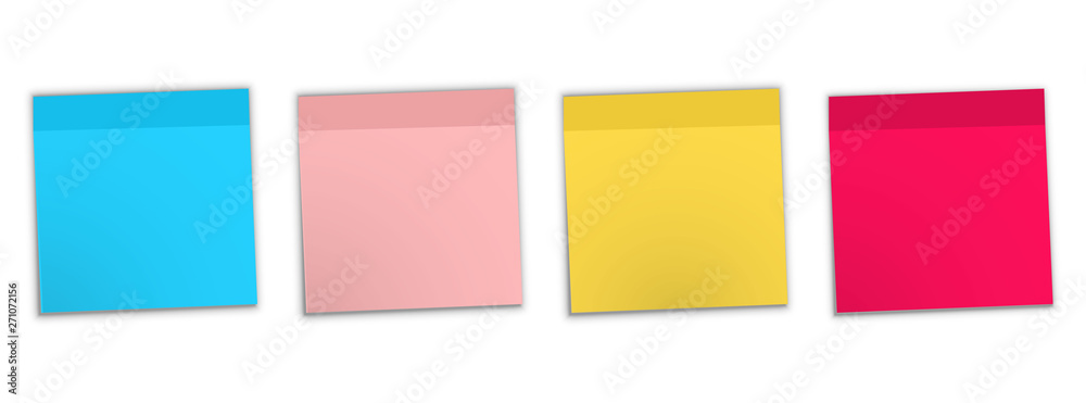 Post note sticker. Note sticky isolated on white background. Colored sticky note set. Sticky note collection with curled corners and shadows. Colorful noticeboard stickers , blank post stickies Post note sticker. Note sticky isolated on white background. Colored sticky note set. Sticky note collection with curled corners and shadows. Colorful noticeboard stickers , blank post stickies