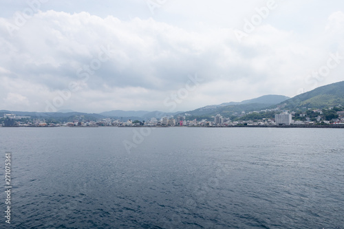 遊覧船から見た伊豆半島 伊東の景色 © Taro