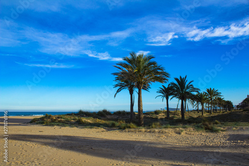 The end of the beach from Gandia-Spain © Kristiyan