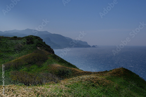 半島の海岸線