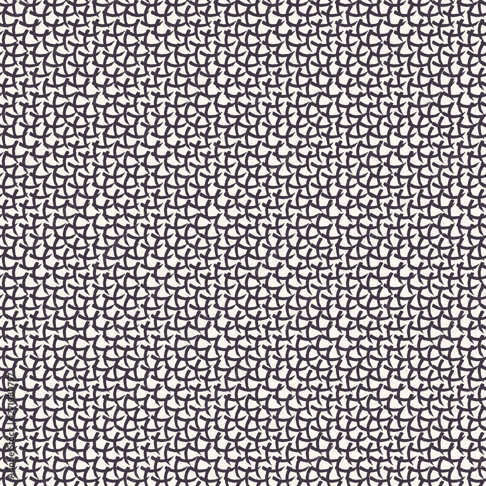 Seamless vector pattern. Hand drawn mesh texture. Repeating fabric