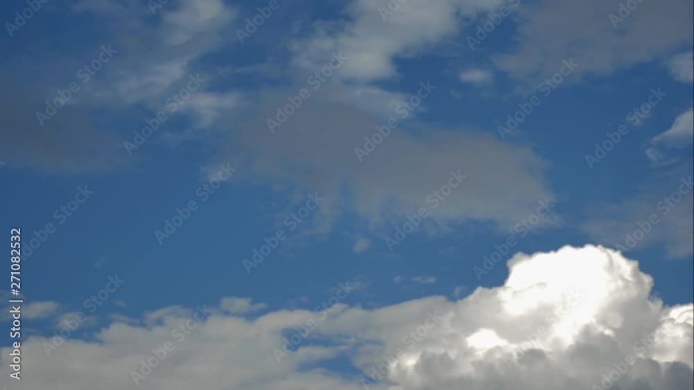 Time lapse of the serene blue sky is adorned with puffy, fluffy white clouds, creating a mesmerizing cumulus cloud cloudscape. Time lapse of the serene blue sky is adorned with puffy, fluffy white clouds, creating a mesmerizing cumulus cloud cloudscape.