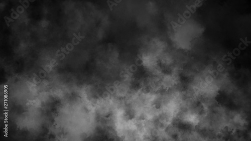 Abstract smoke steam moves on a black background . The concept of aromatherapy . Design element