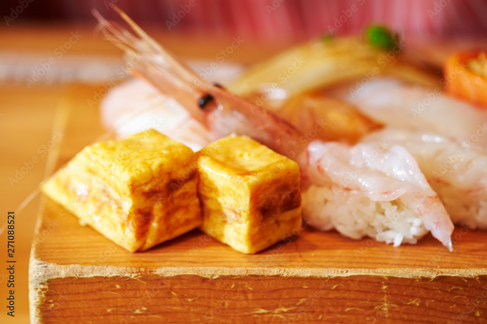 Japanese luxury assorted sushi set Japanese luxury assorted sushi set