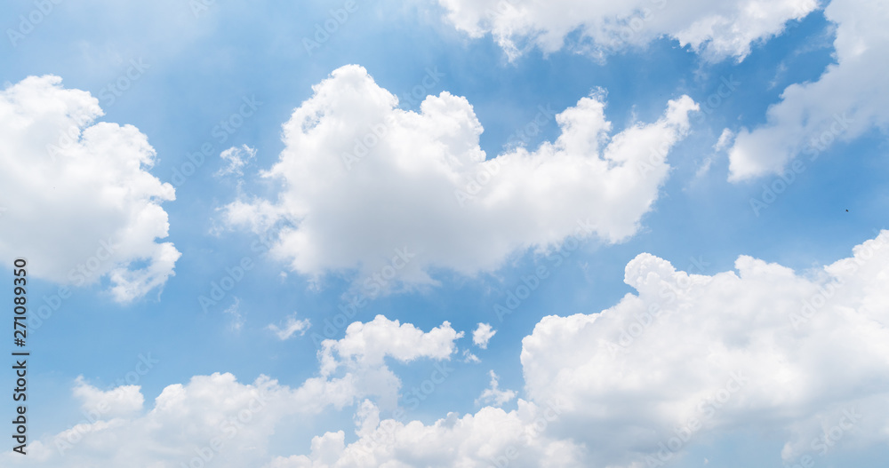 Fototapeta premium clear blue sky background,clouds with background.