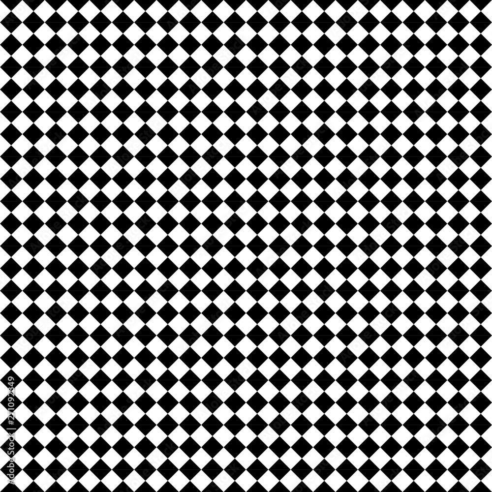 Monochrome diamond geometric shape seamless pattern background. Monochrome diamond geometric shape seamless pattern background.