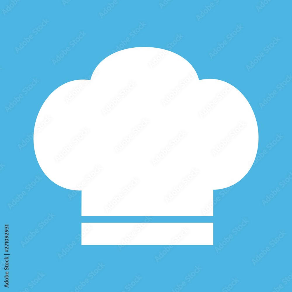 Chef icon hat on the white background illustration vector cooking hat Chef icon hat on the white background illustration vector cooking hat