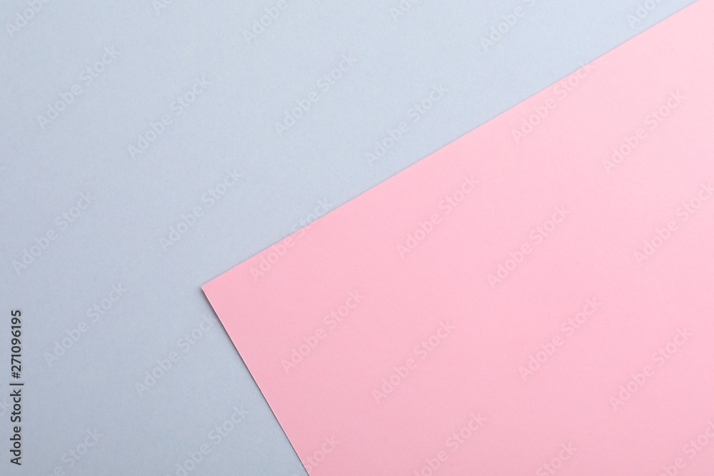 Colorful paper sheets as background, top view Colorful paper sheets as background, top view