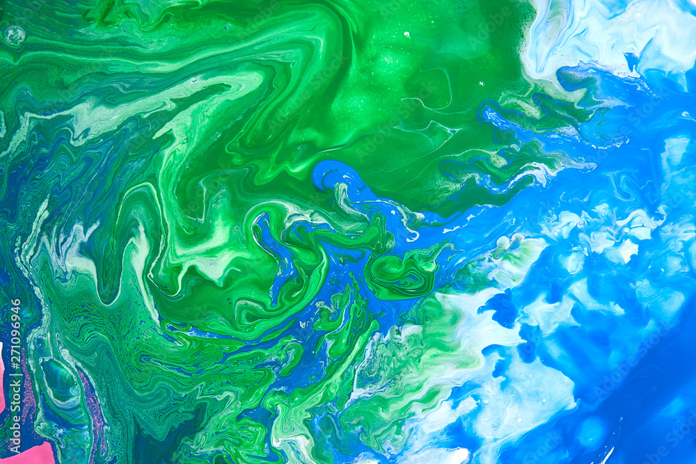 Marbling art done with acrylic paints Marbling art done with acrylic paints