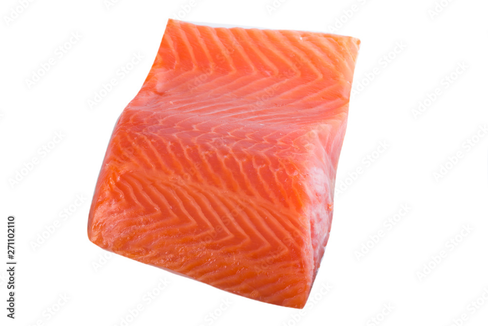 salmon isolated salmon isolated