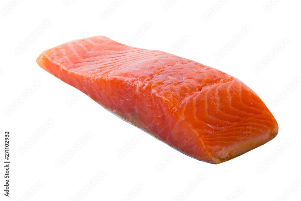 salmon isolated salmon isolated