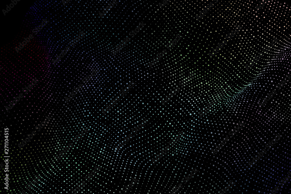 Wave 3d. Wave of particles. Futuristic point wave. Design for poster. Technology vector background. Vector illustration. Wave 3d. Wave of particles. Futuristic point wave. Design for poster. Technology vector background. Vector illustration.