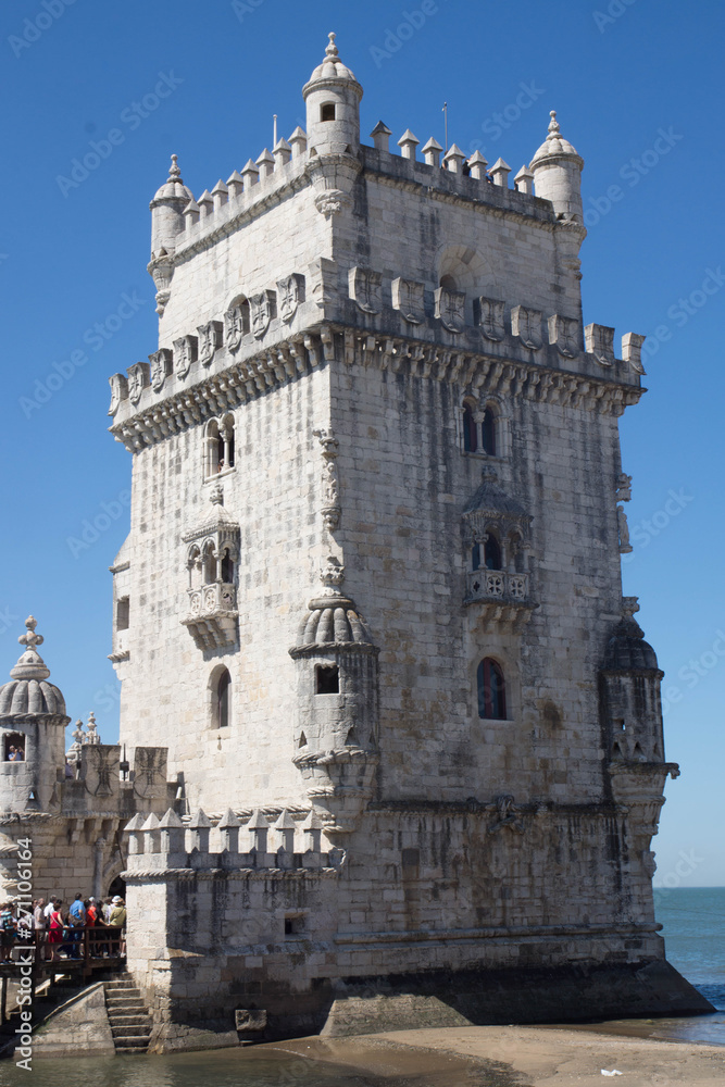 Fort du Bélem à Lisbonne au portugal