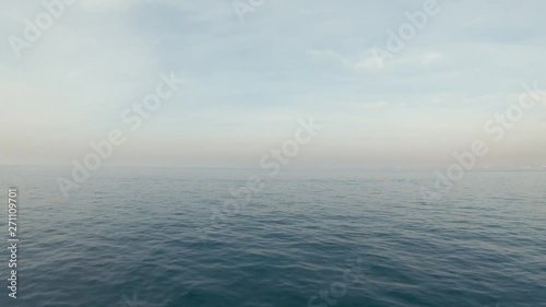Wallpaper Mural Panoramic view of the calm sea, light ripples on the water and silence Torontodigital.ca