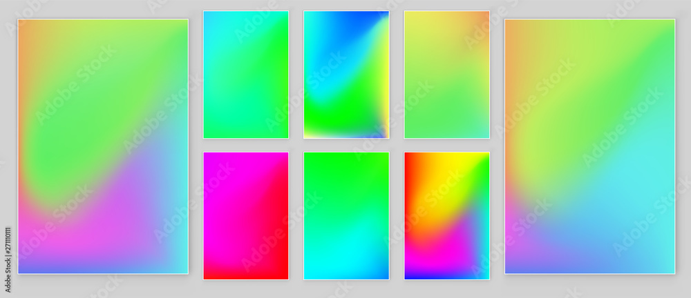 Bright colors gradient abstract soft background. 