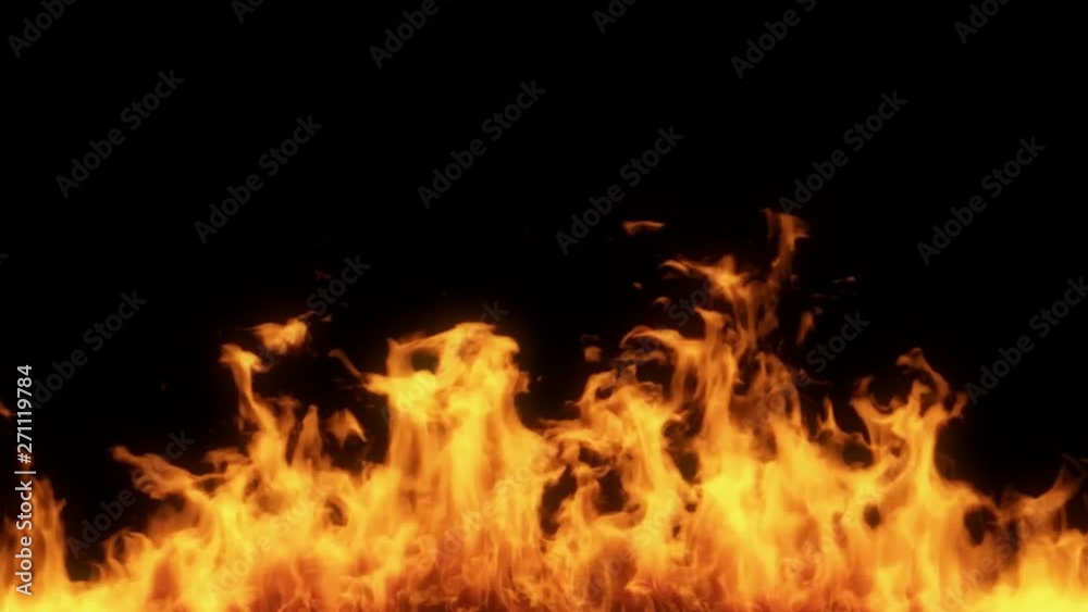 Rising Fire Flames Intro Logo Overlay Graphic Element Rising Fire Flames Intro Logo Overlay Graphic Element