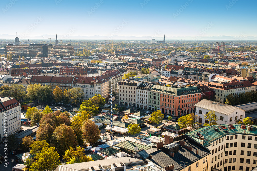 Naklejka premium Viktualienmarkt München
