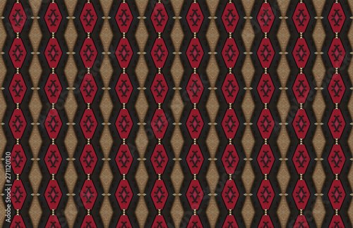 Red Black Brown Abstract Pattern Design