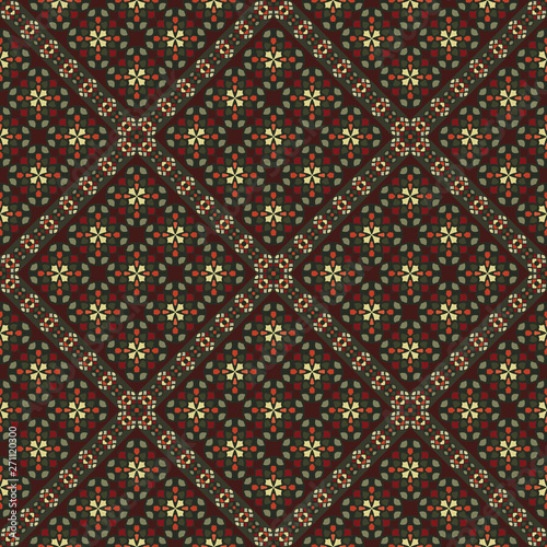 Endless colorful pattern for wallpapers, design and backgrounds, vector seamless pattern.