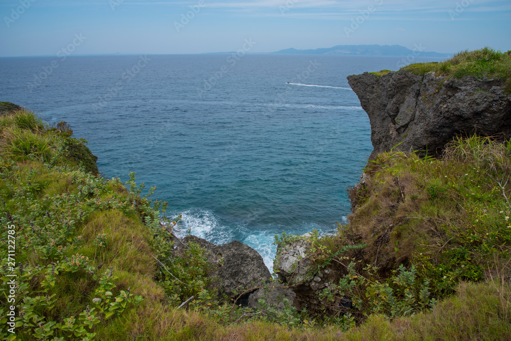 MAnzamo cliff, Okinawa, Japan
