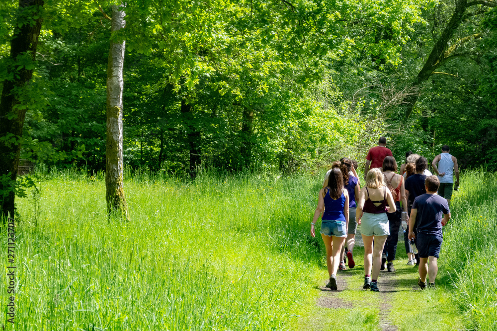 Obraz premium groupe balade