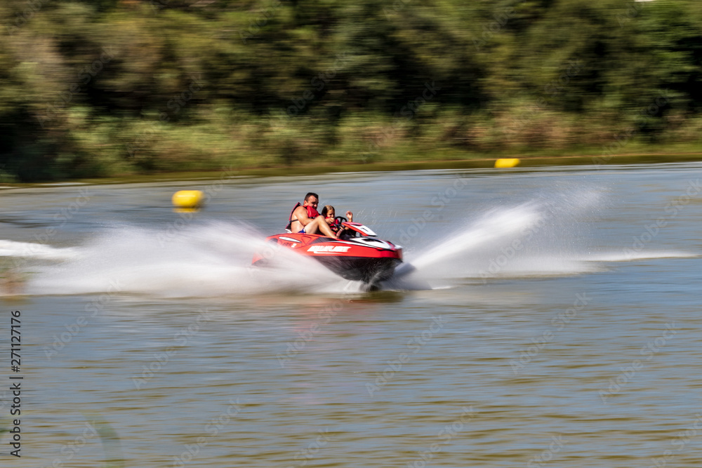 Fototapeta premium jet ski
