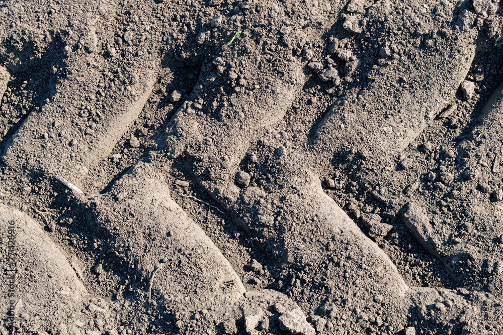 Tractor tracks texture Tractor tracks texture