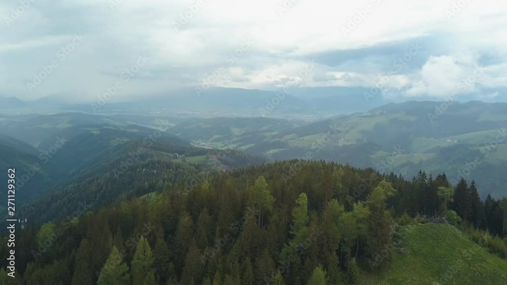 beautiful landscape from bird eye in Troodos mountains in Cyprus, aerial view beautiful landscape from bird eye in Troodos mountains in Cyprus, aerial view