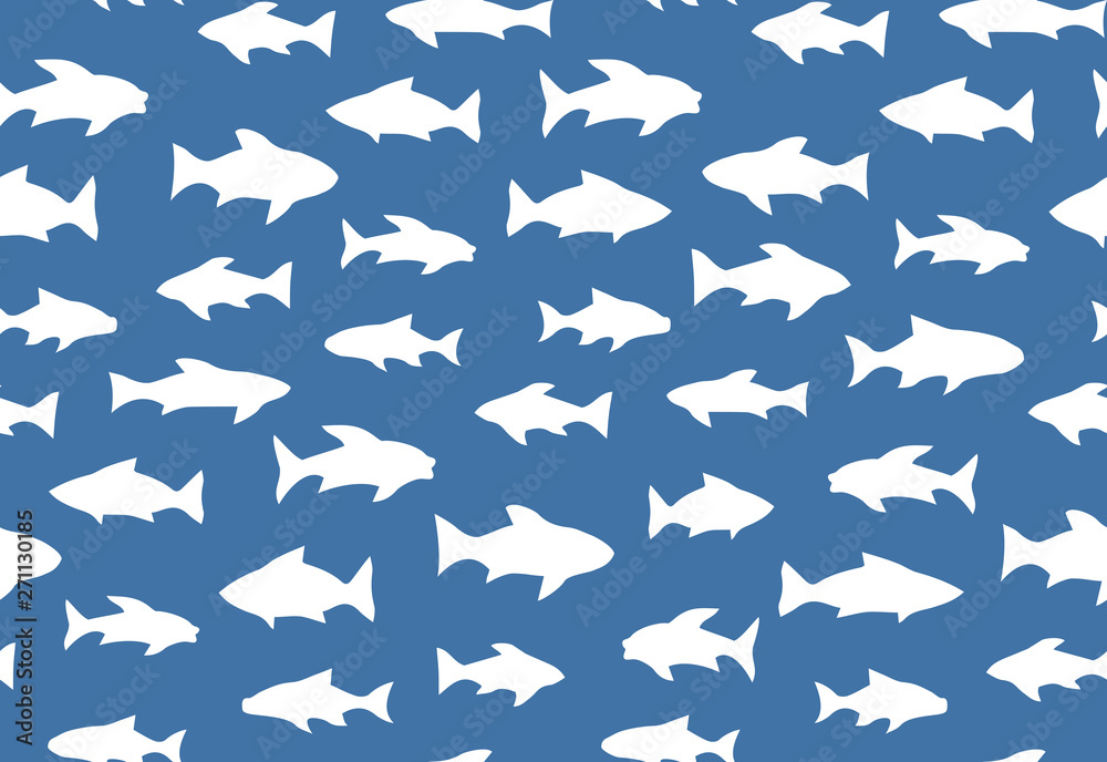 Fish. Vector drawing
