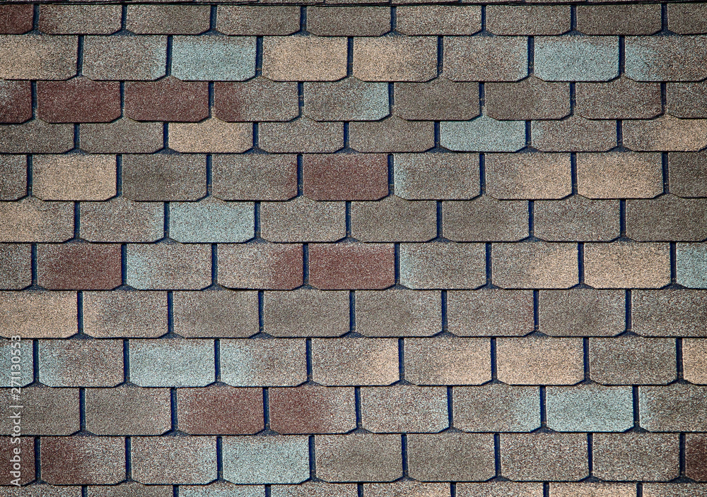Obraz premium Shingle roof pattern for textured background