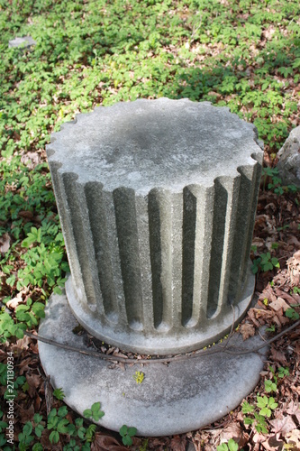 elements of decoration of ancient stone monuments  