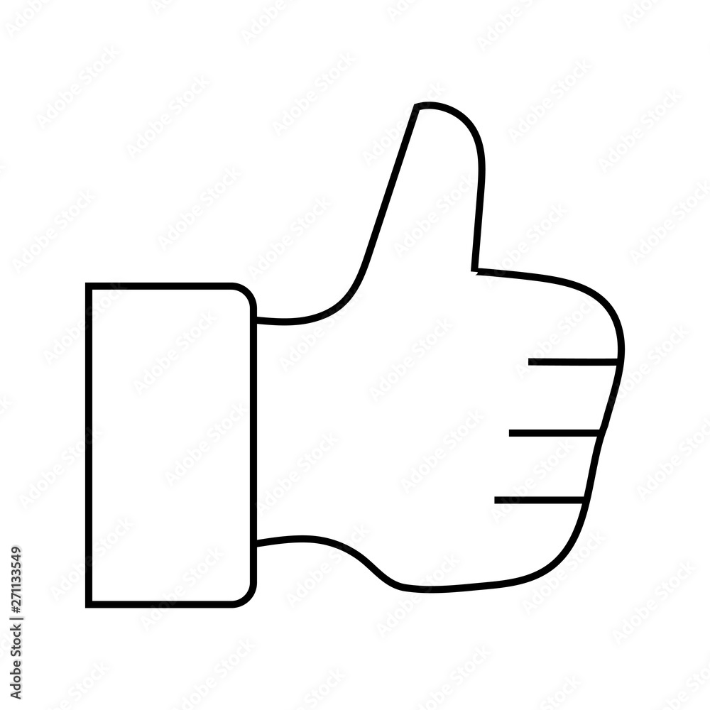 Like flat vector icon for web design Like flat vector icon for web design