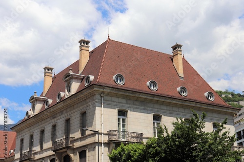 Banque de France - succursale départementale dans la ville de Grenoble, département de l'Isère