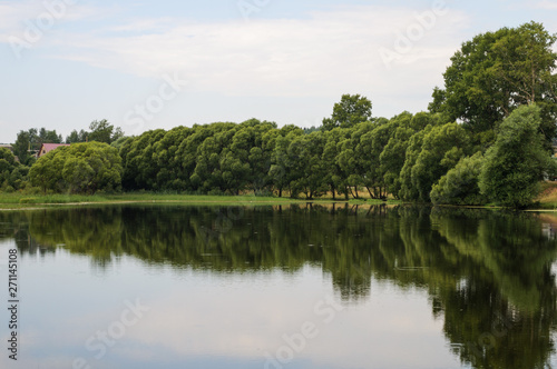 Fototapeta Naklejka Na Ścianę i Meble -  Small lake in the country