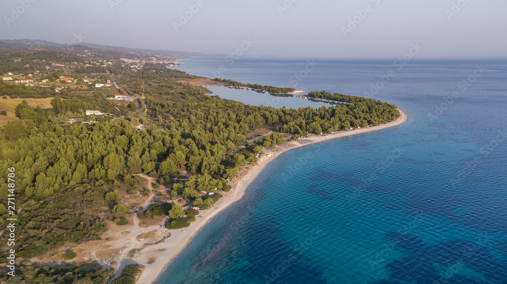 Paragga beach. Halkidiki, Greece