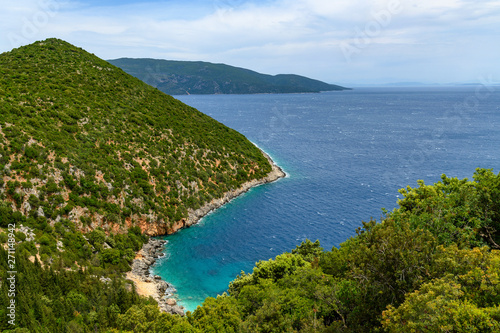 Lazurowa zatoka na Kefalonii, Grecja