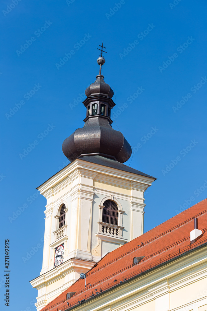 Sibiu city center towers