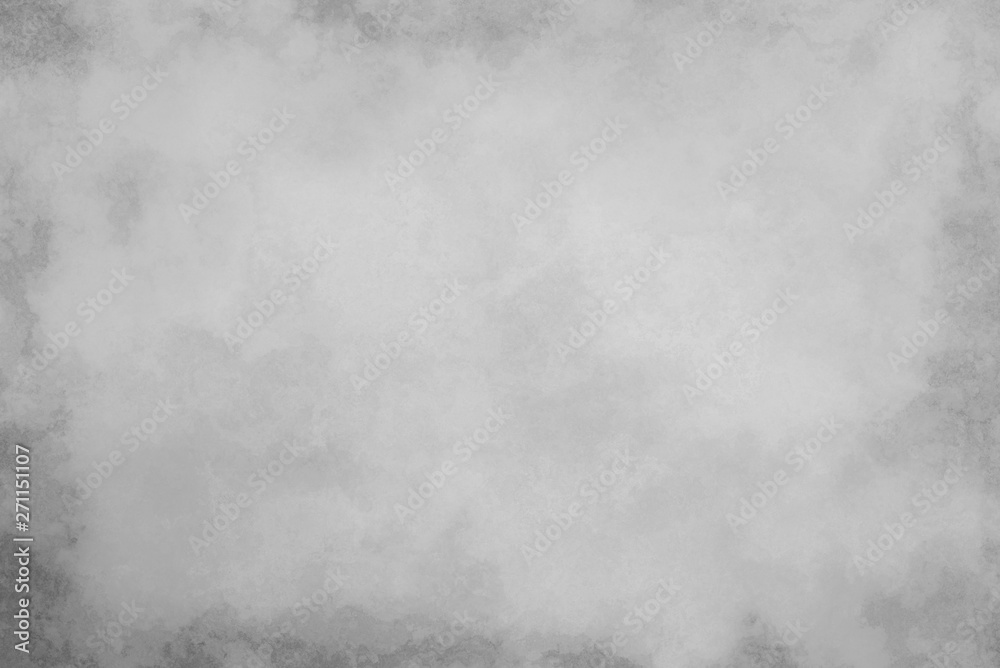 Fototapeta premium Vignette texture in black and white color.