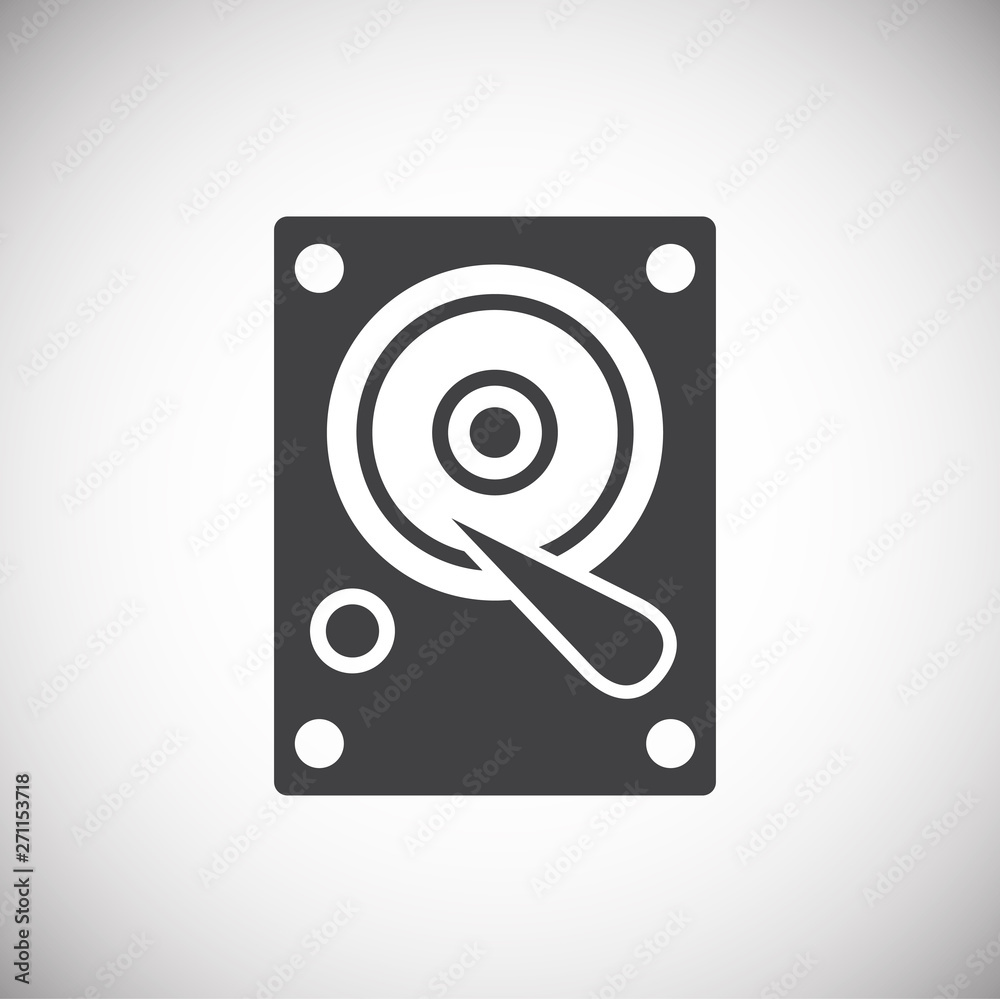 Computer hardware icon on background for graphic and web design. Simple illustration. Internet concept symbol for website button or mobile app. Computer hardware icon on background for graphic and web design. Simple illustration. Internet concept symbol for website button or mobile app.