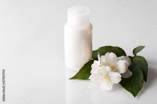 Bottle of jasmine body lotion