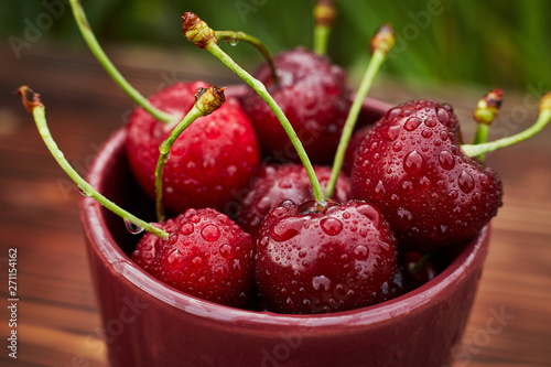 fresh Strawberry in a bowl