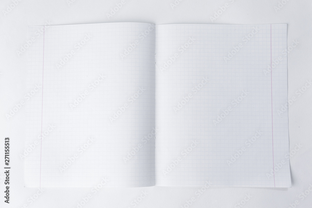 close up.open school notebook .photo with copy space.background. close up.open school notebook .photo with copy space.background.