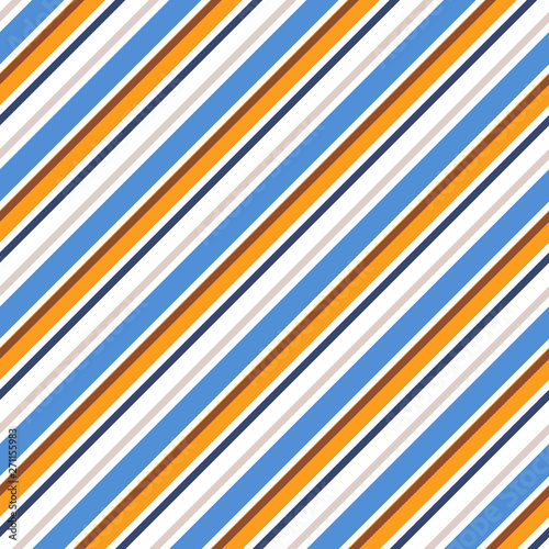 Retro stripe pattern with navy red,white, black and orange parallel stripe. Vector pattern stripe abstract background eps10