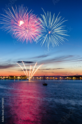 Weymouth bay fireworks