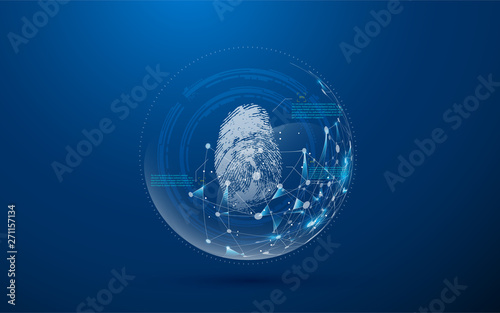 digital cybersecurity sci fi futuristic concept background