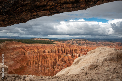 Bryce Canyon Hoodos Through a Tree Root © done4today