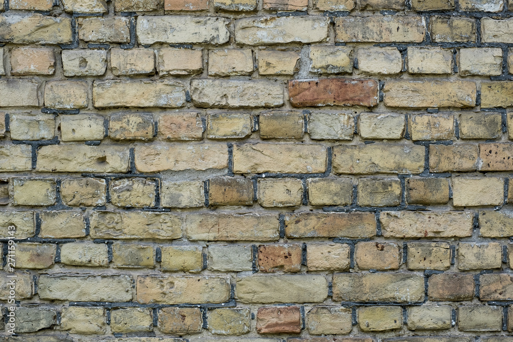 old shabby light brick wall old shabby light brick wall